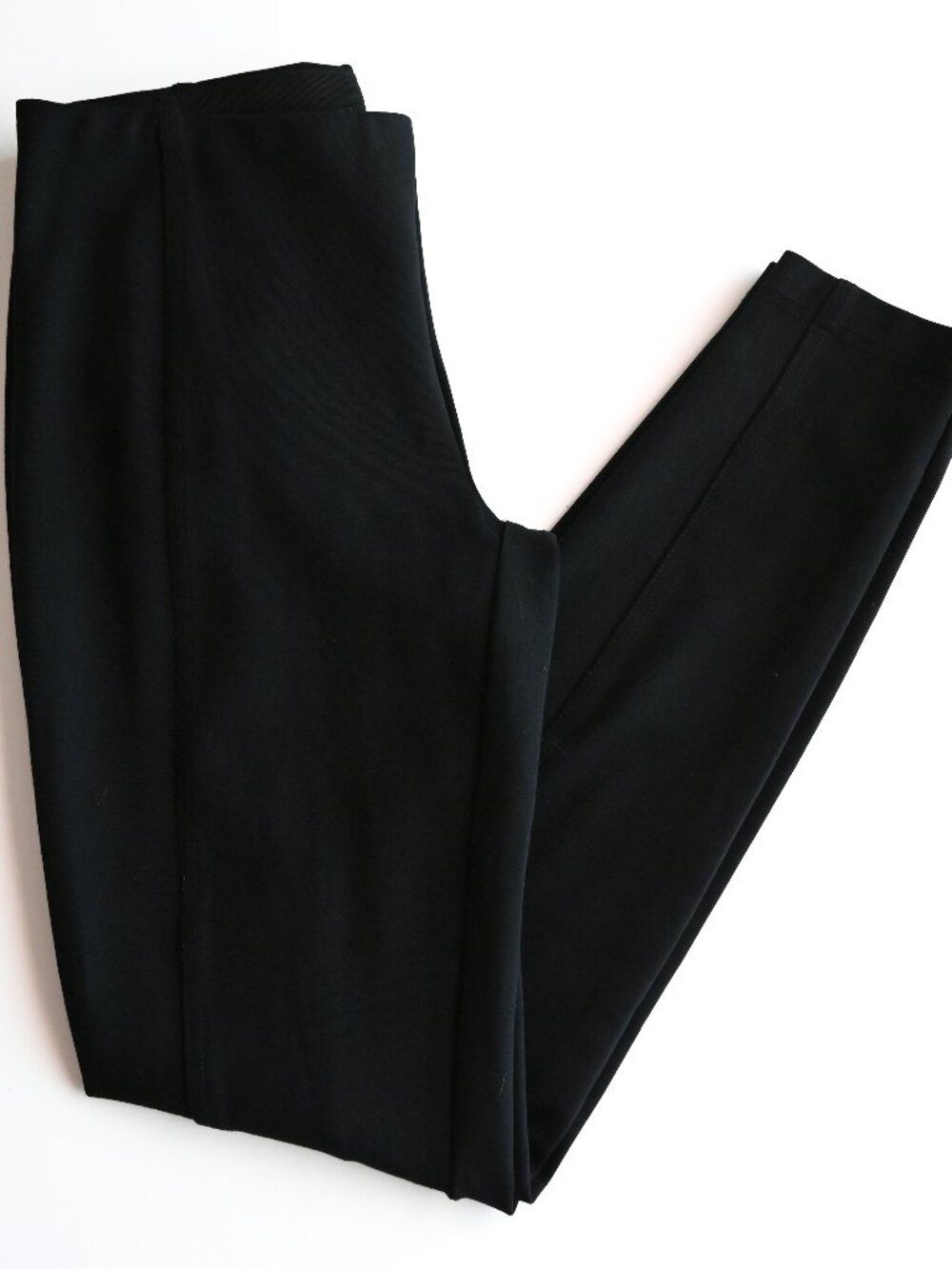 RACHEL ZOE Los Angeles - NY Black Slimming Pull On Straight Leg Pants - Size 2